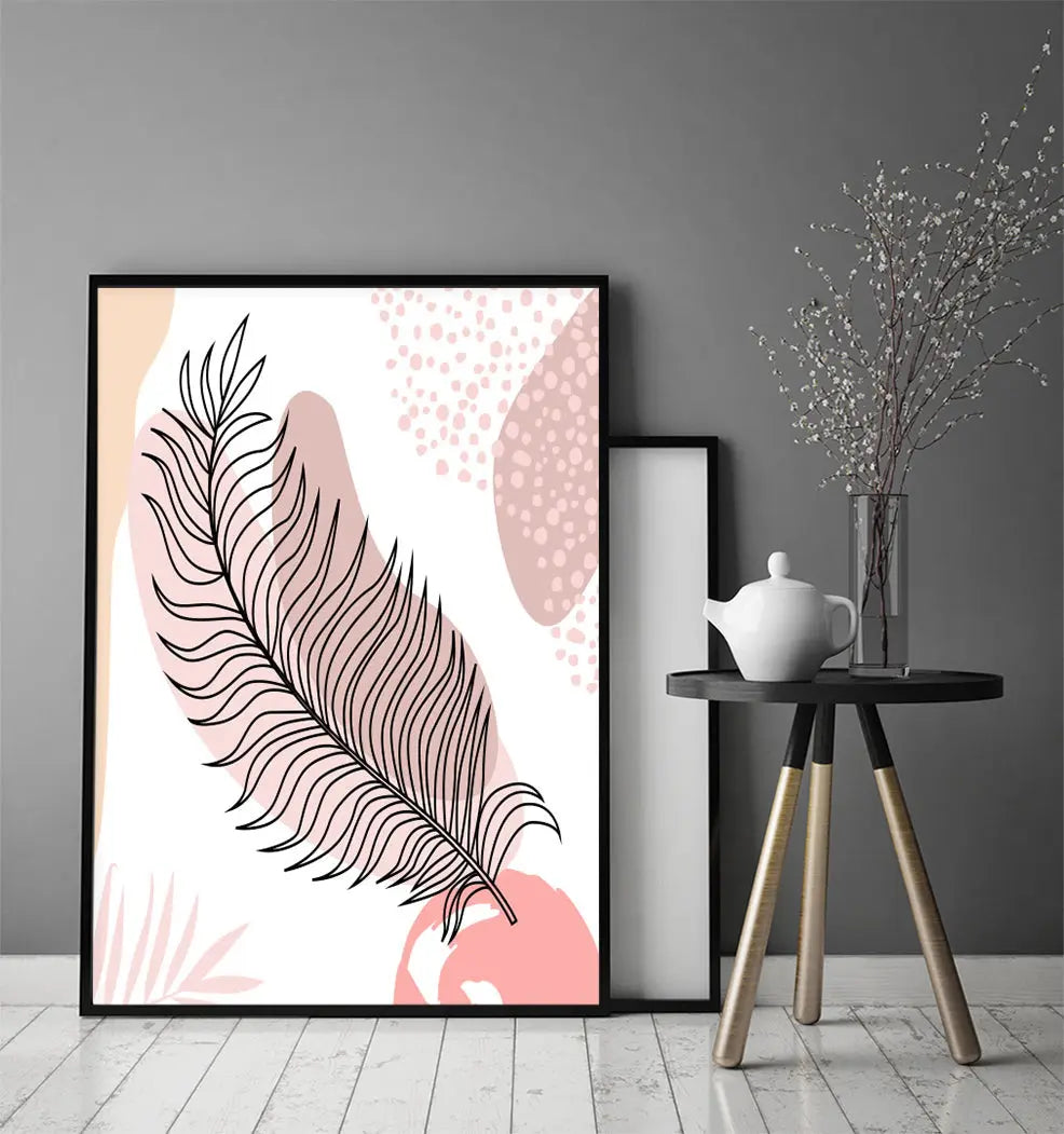 Plakat Line art Pióro 33x43 cm - ForWalls.eu