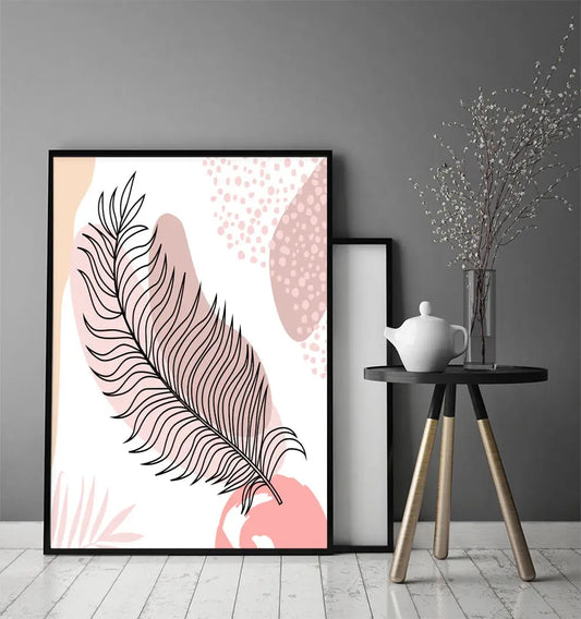 Plakat Line art Pióro 33x43 cm - ForWalls.eu