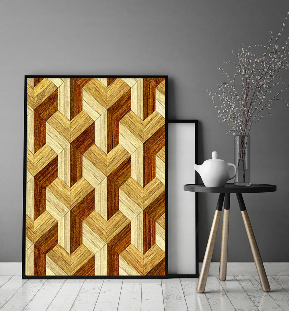 Plakat Drewno 33x43 cm  ForWalls.eu