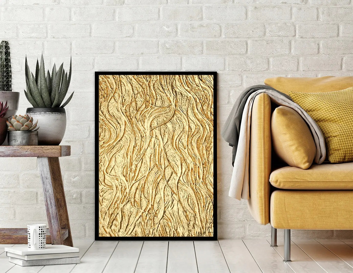 Plakat Złoty 33x43 cm - ForWalls.eu