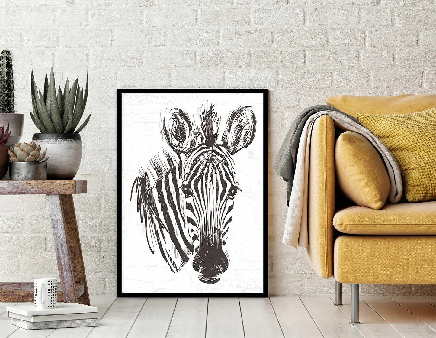Plakat Zebra 33x43 cm - ForWalls.eu