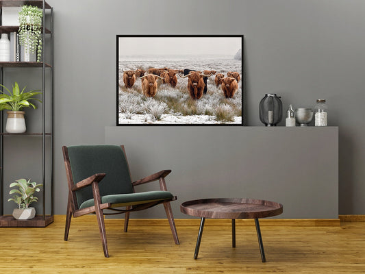 Plakat Stado Krów 33x43 cm  ForWalls.eu