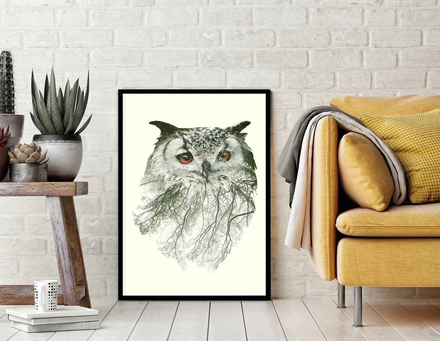 Plakat Sowa 33x43 cm - ForWalls.eu