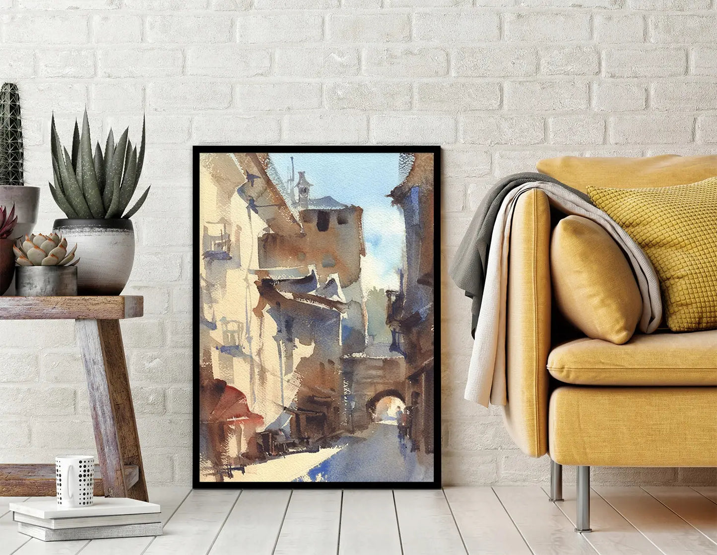 Plakat Uliczka 53x73 cm  ForWalls.eu