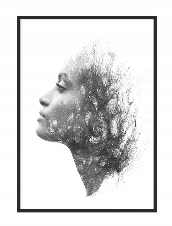 Plakat Dziewczyna 53x73 cm  ForWalls.eu