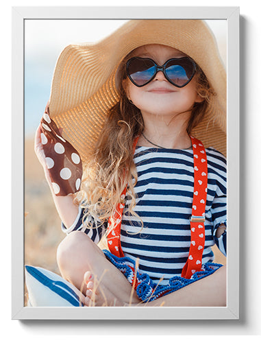 Ramka Drewniana 50x70 cm Biała  ForWalls.eu