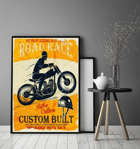 Plakat Garaż Motor 33x43 cm - ForWalls.eu