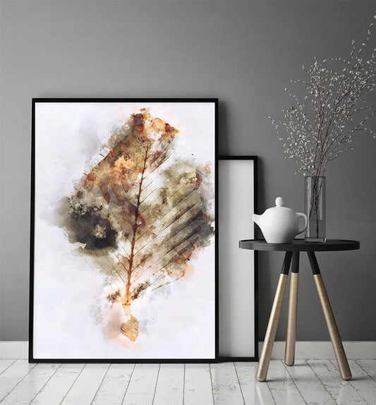 Plakat Liść 53x73 cm  ForWalls.eu