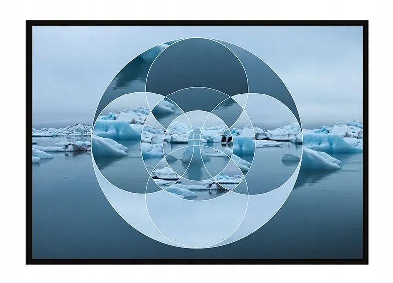 Plakat Geometria Morze 53x73 cm - ForWalls.eu