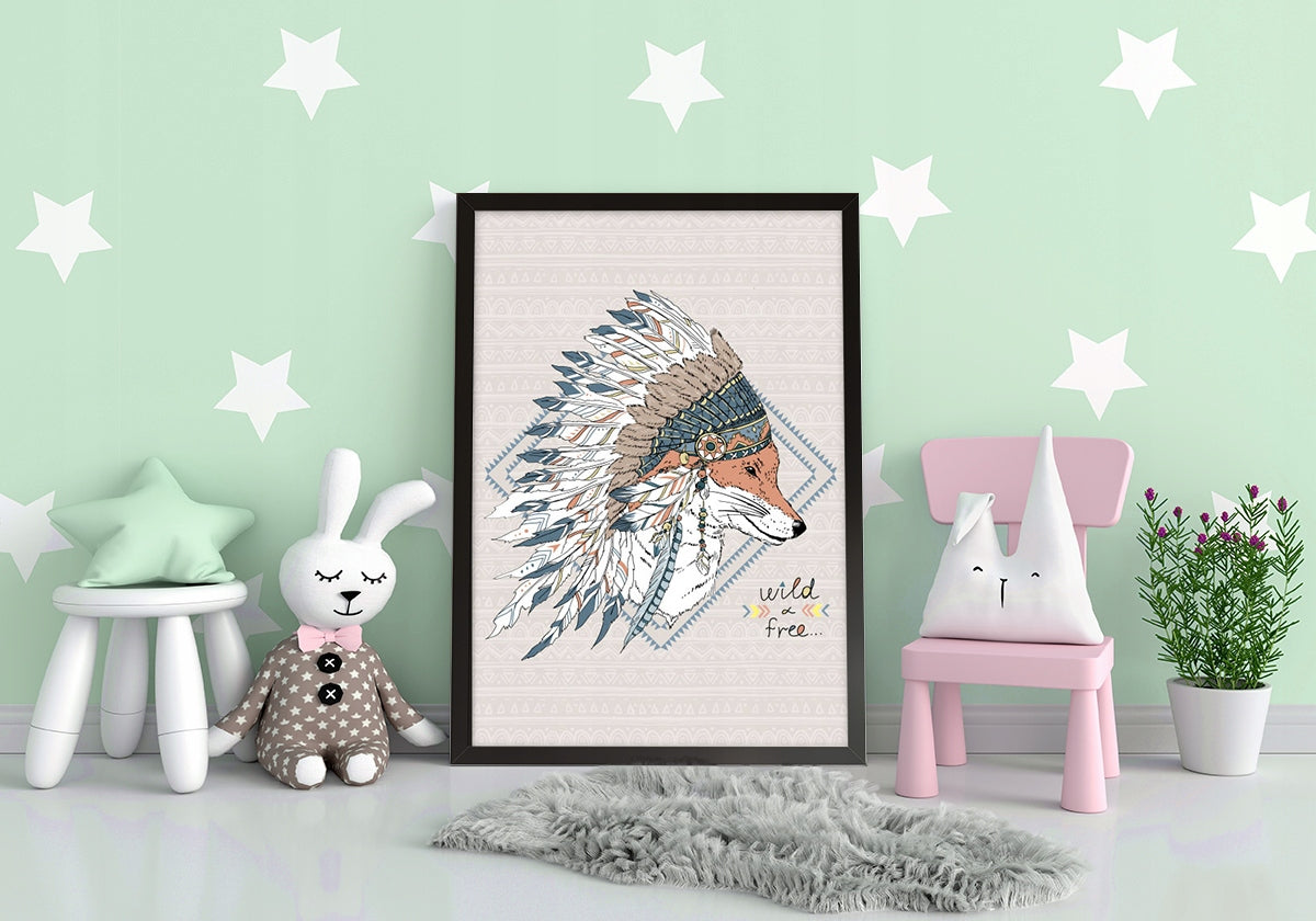 Plakat Lis 33x43 cm  ForWalls.eu