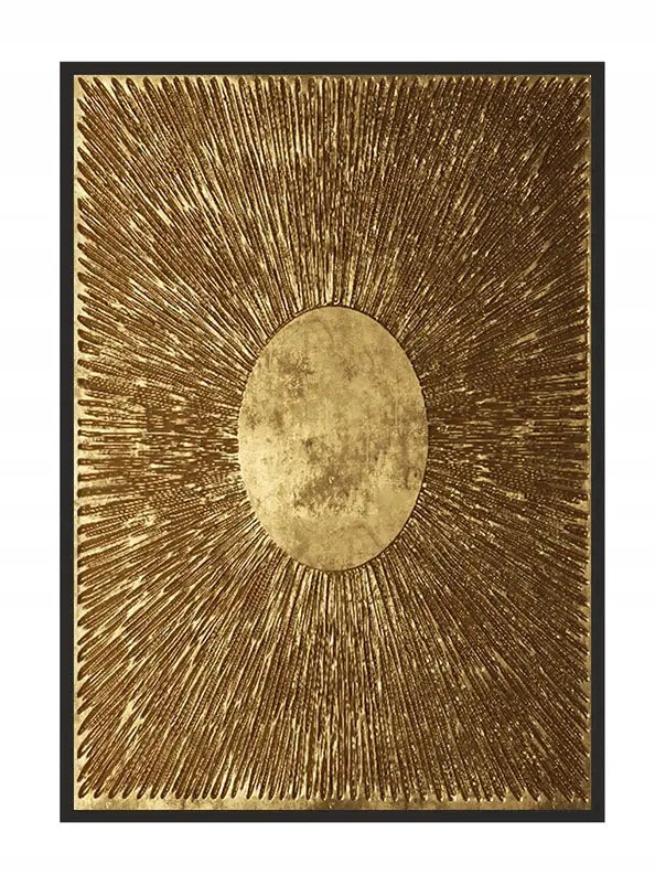 Plakat Złoty 33x43 cm - ForWalls.eu