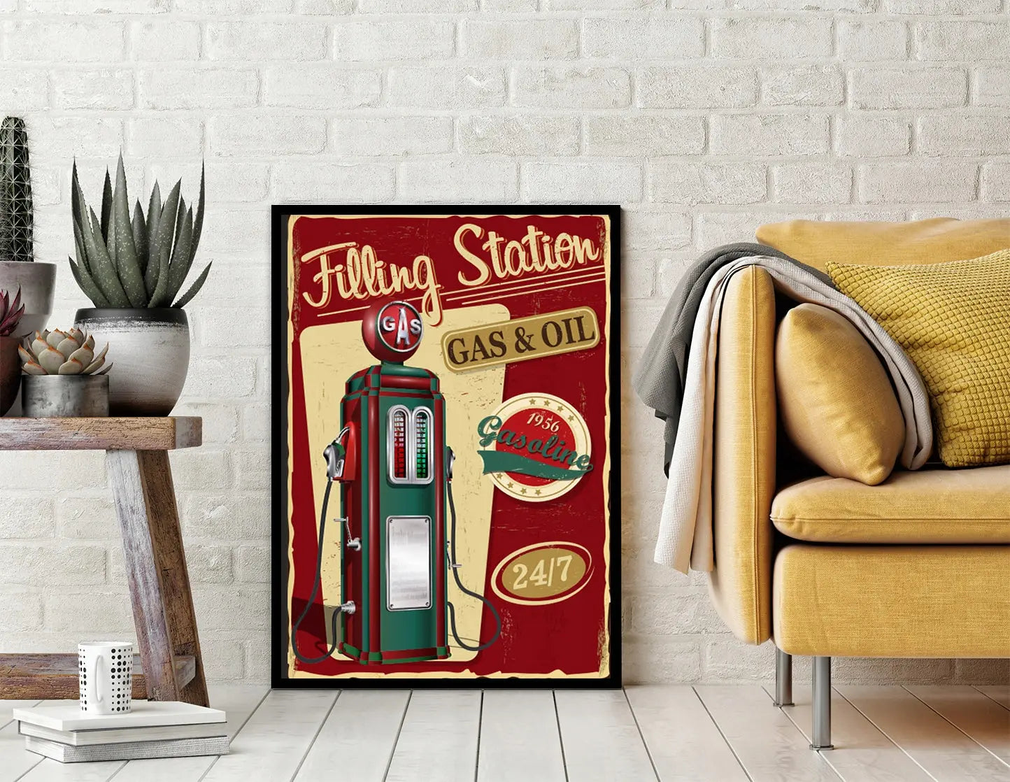 Plakat Garaż 33x43 cm - ForWalls.eu