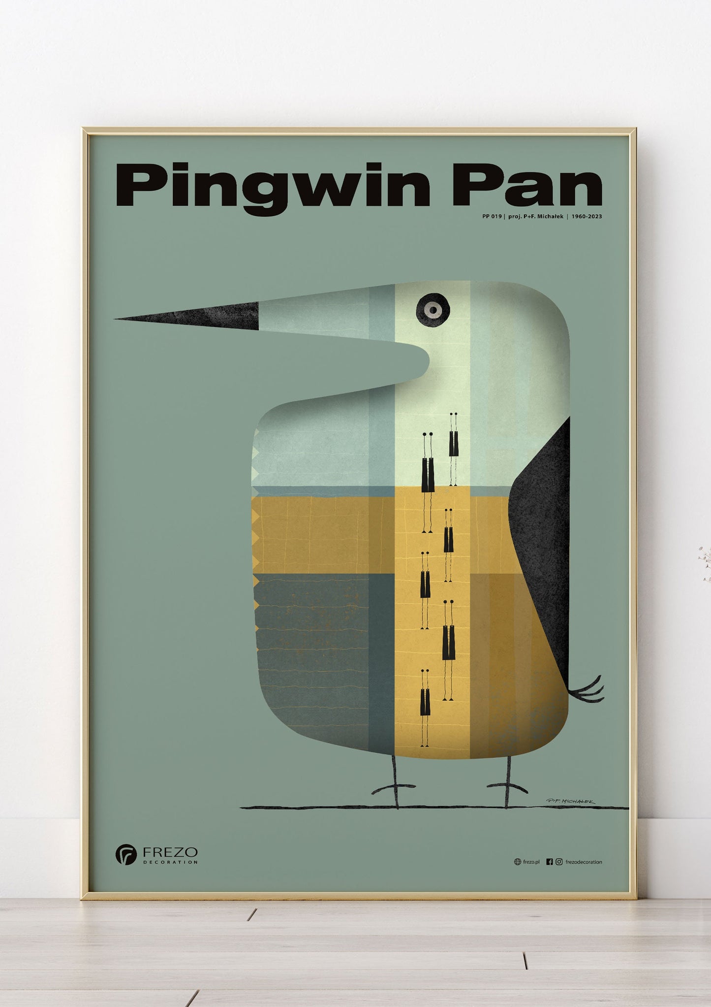 Penguin Pan no. 019 | Art Poster by FREZO