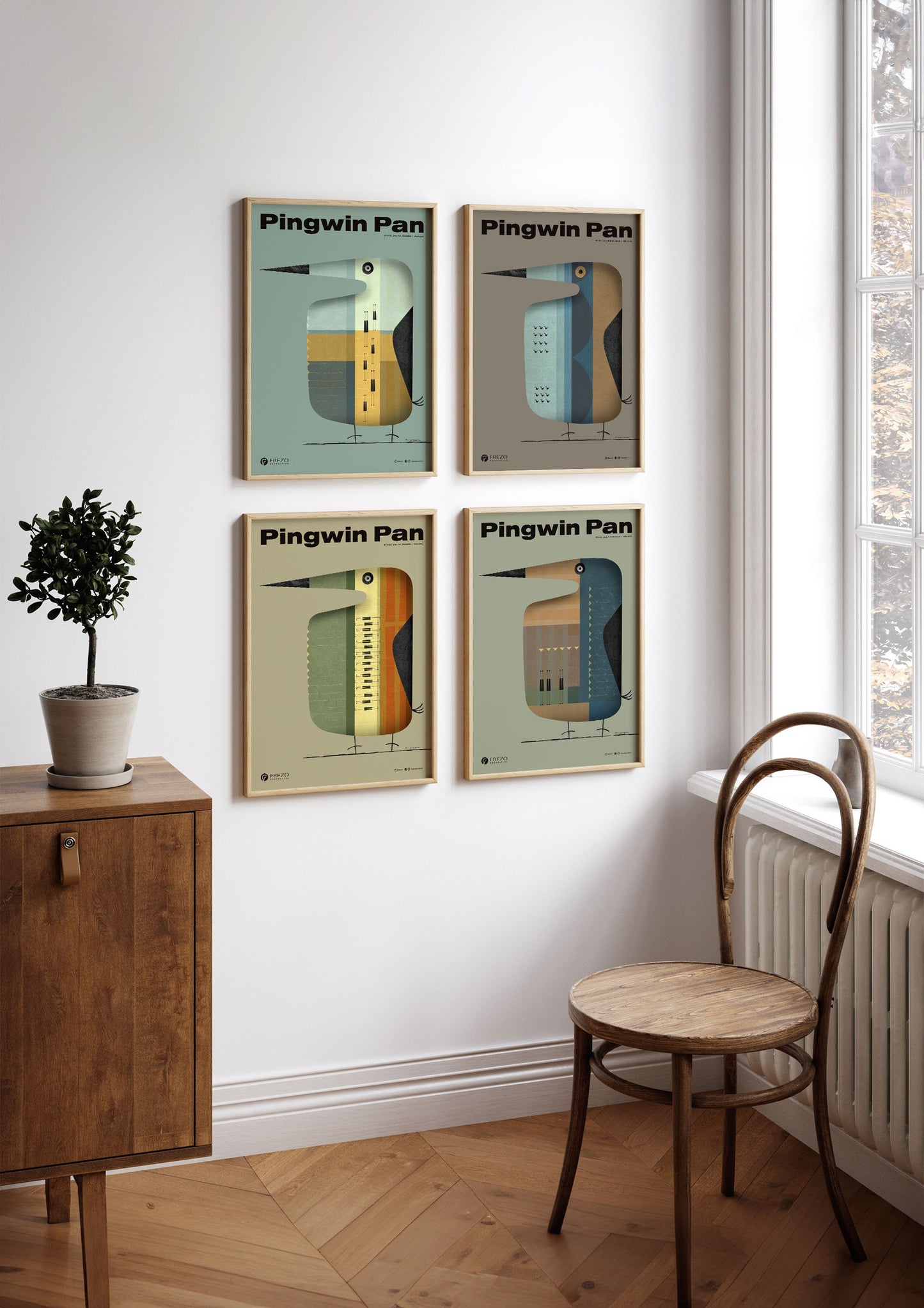 Penguin Pan no. 019 | Art Poster by FREZO