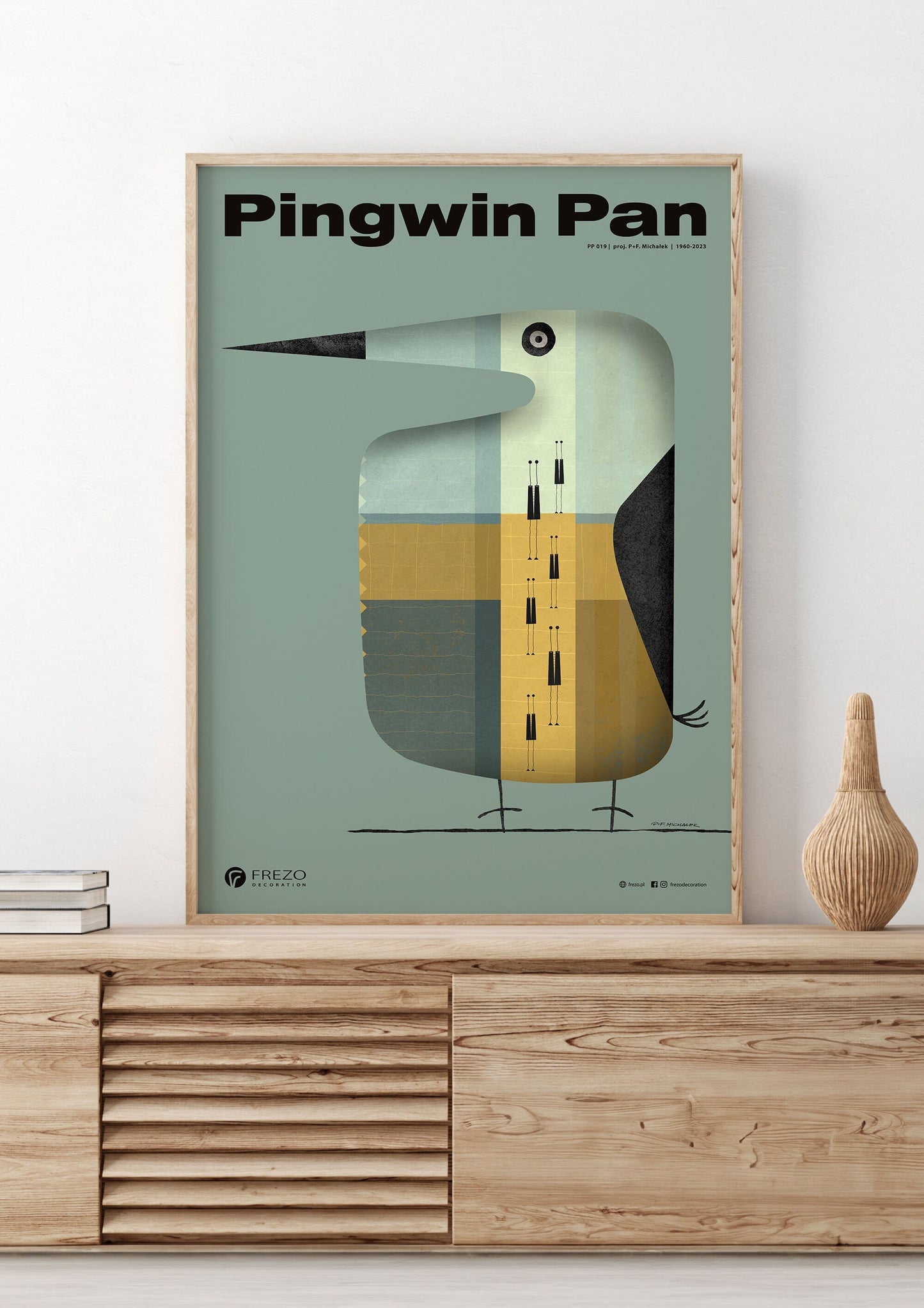 Penguin Pan no. 019 | Art Poster by FREZO