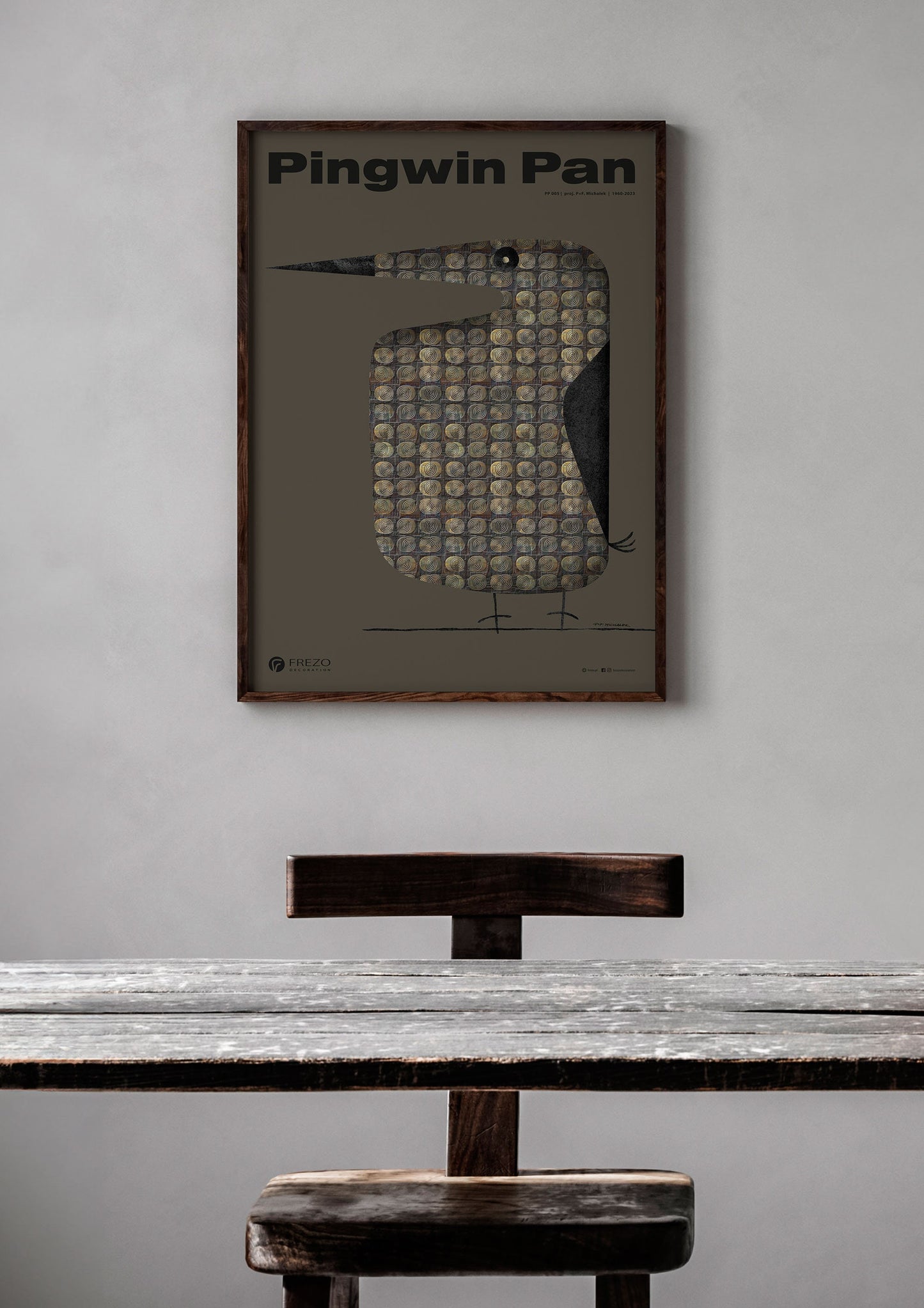 Penguin Pan no. 005| Art Poster by FREZO