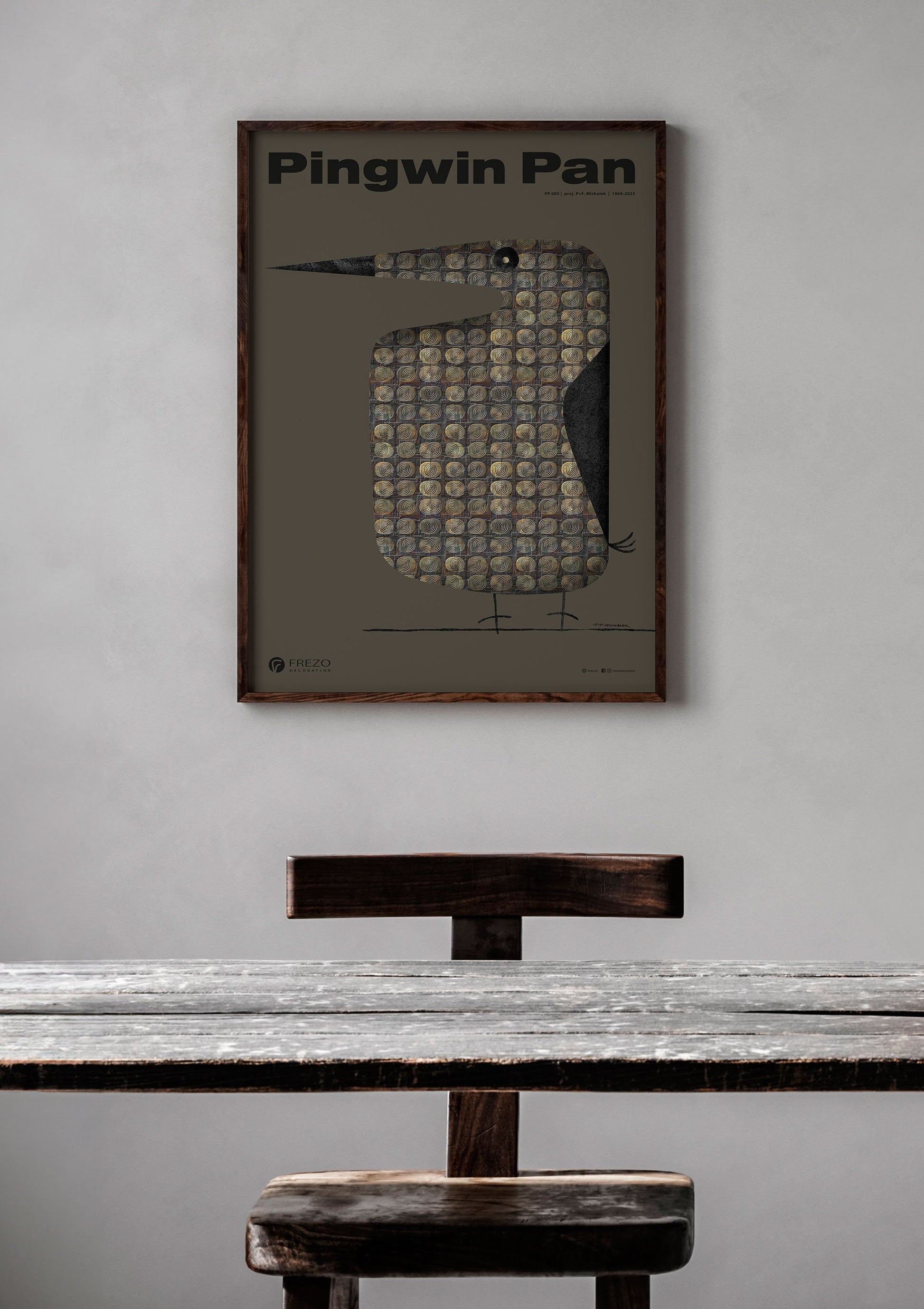Penguin Pan no. 005| Art Poster by FREZO