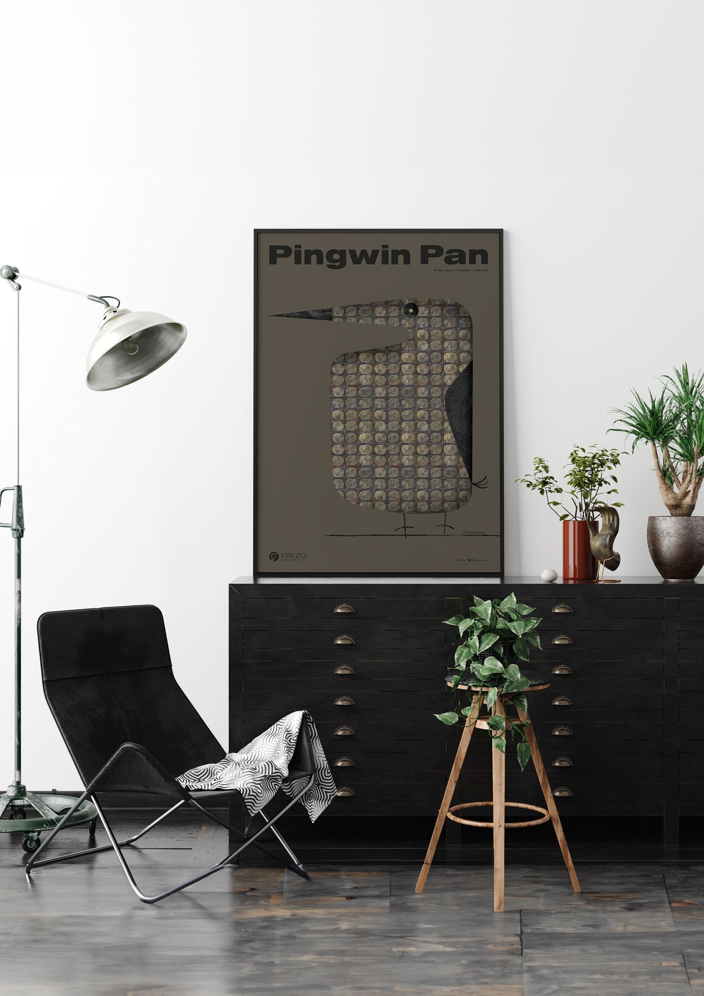 Penguin Pan no. 005| Art Poster by FREZO