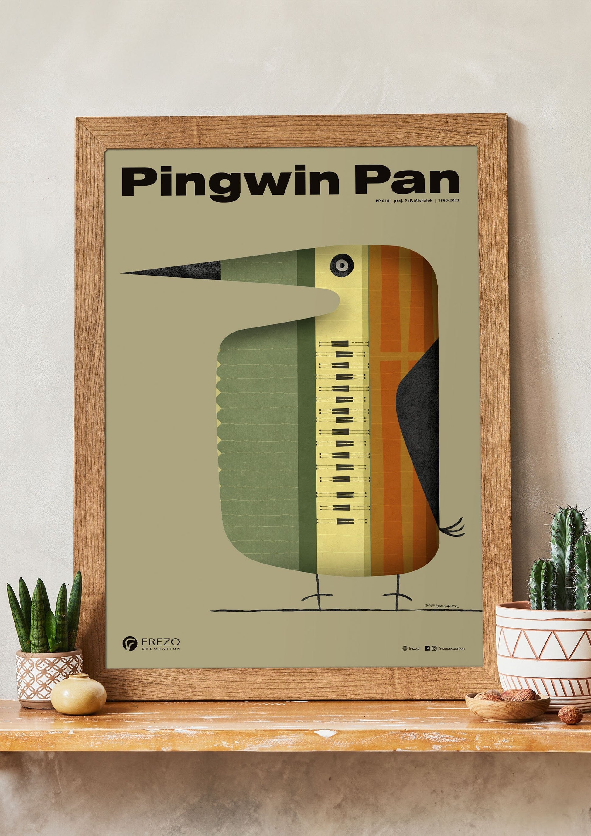 Penguin Pan no. 018 | Art Poster by FREZO