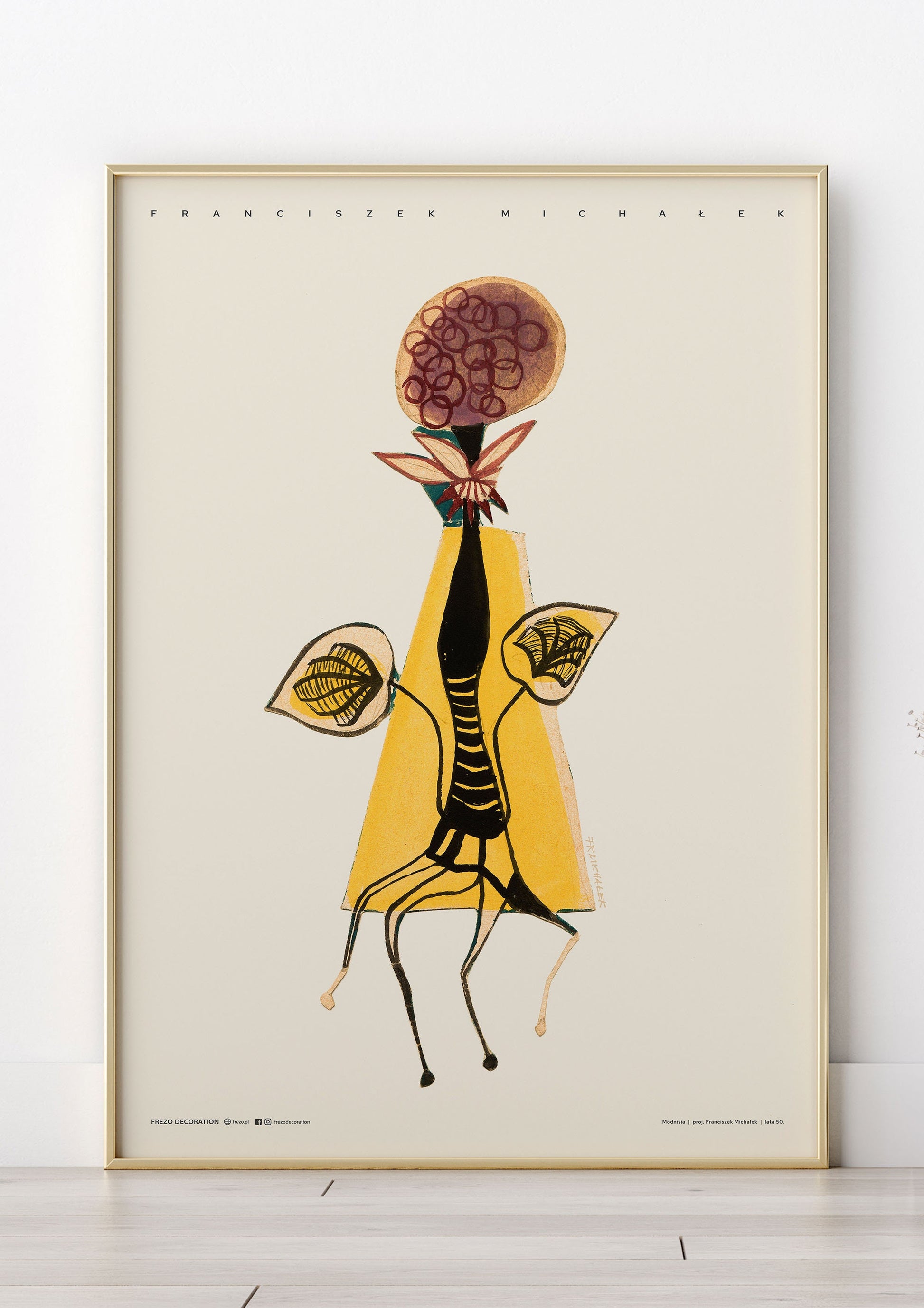 Fashionable Lady | Art Poster by FREZO