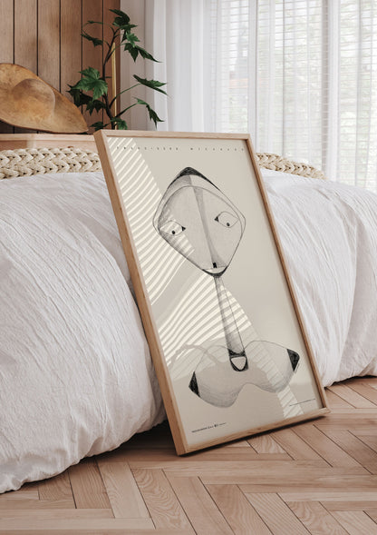 Lady with the Medallion | Art Poster by FREZO