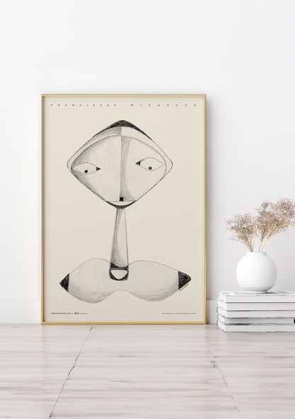 Lady with the Medallion | Art Poster by FREZO
