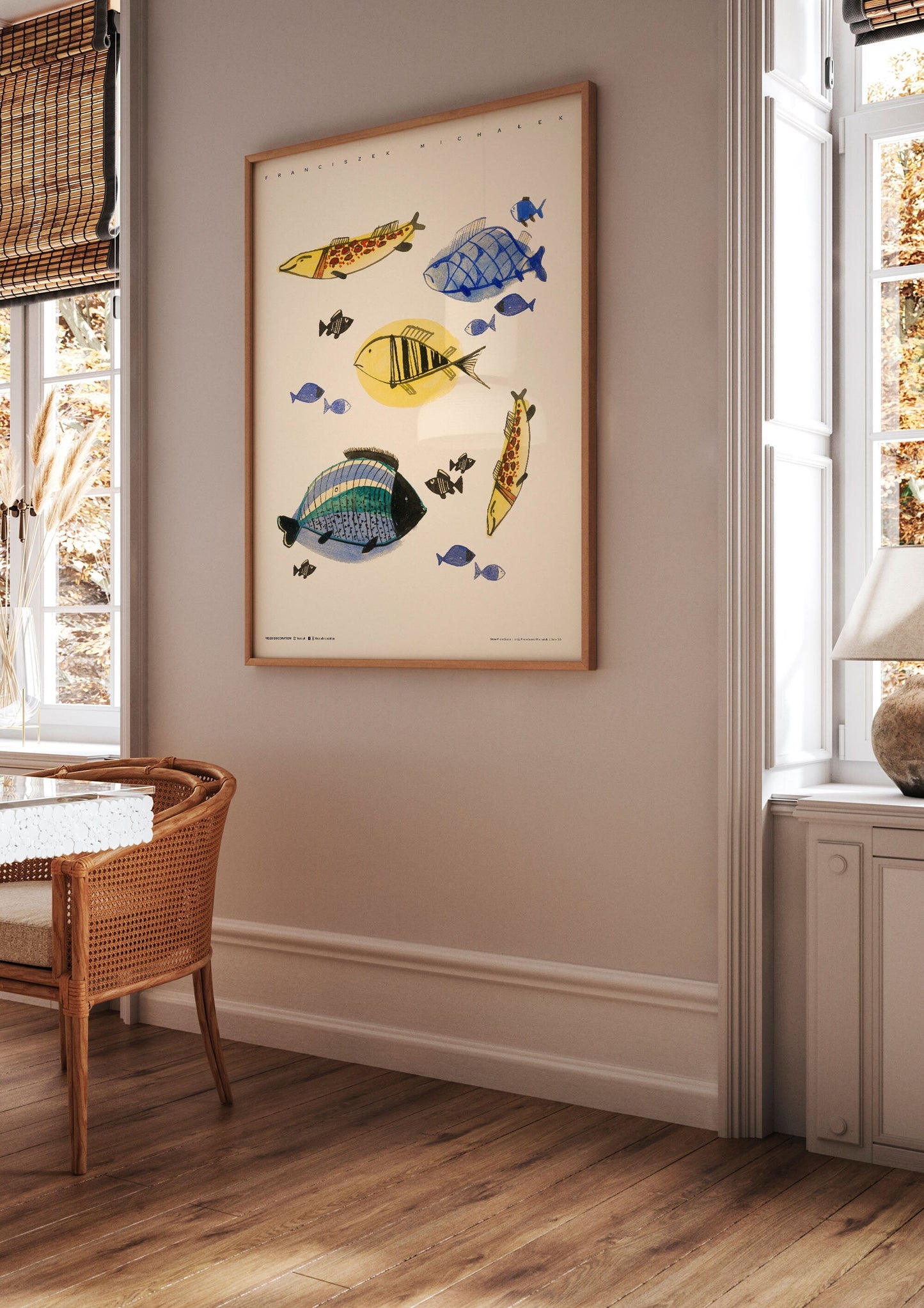 Franciszek's Pond | Art Poster by FREZO