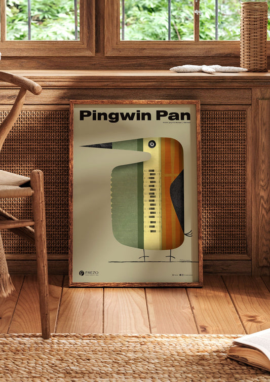 Penguin Pan no. 018 | Art Poster by FREZO