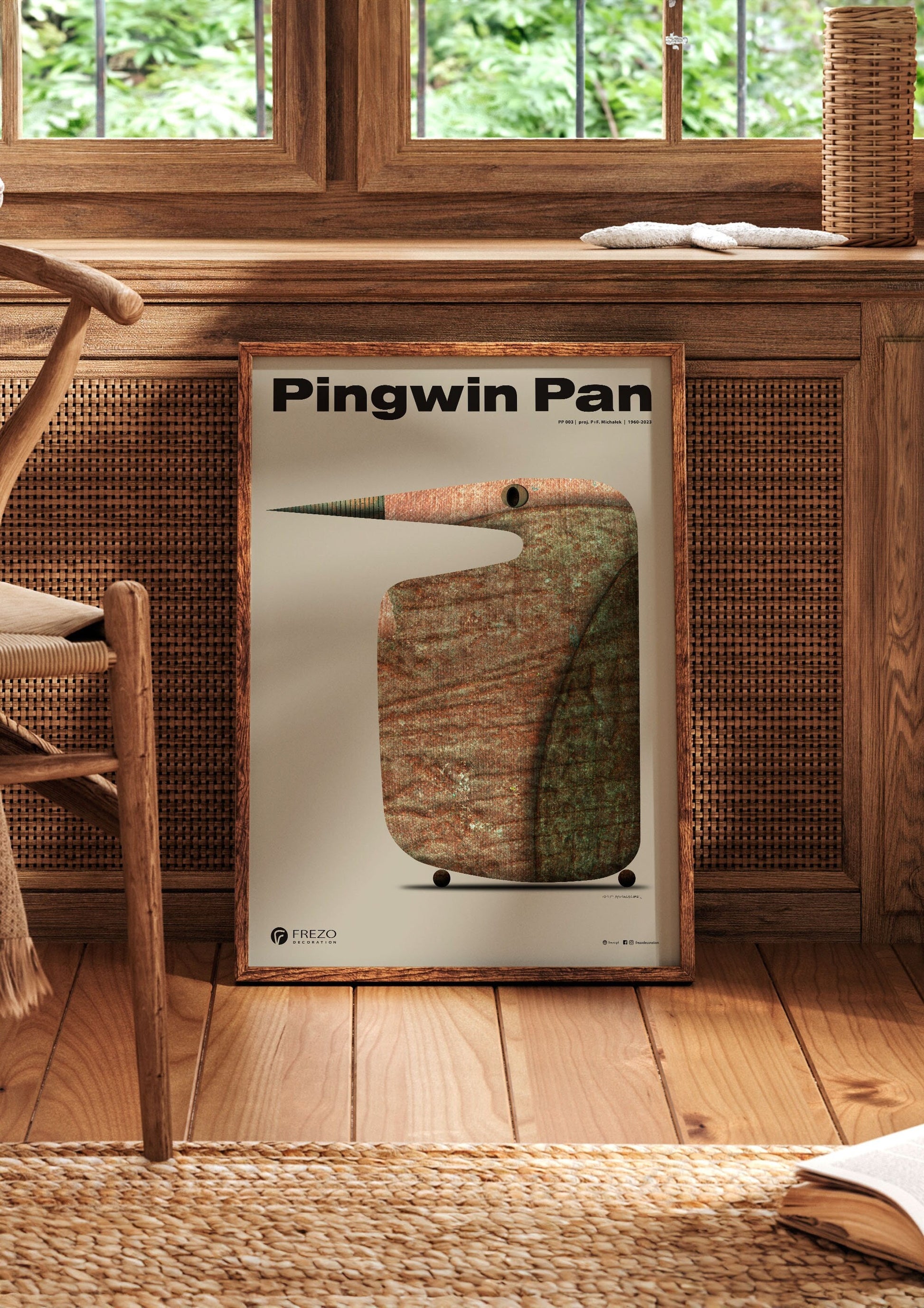 Penguin Pan no. 003 | Art Poster by FREZO