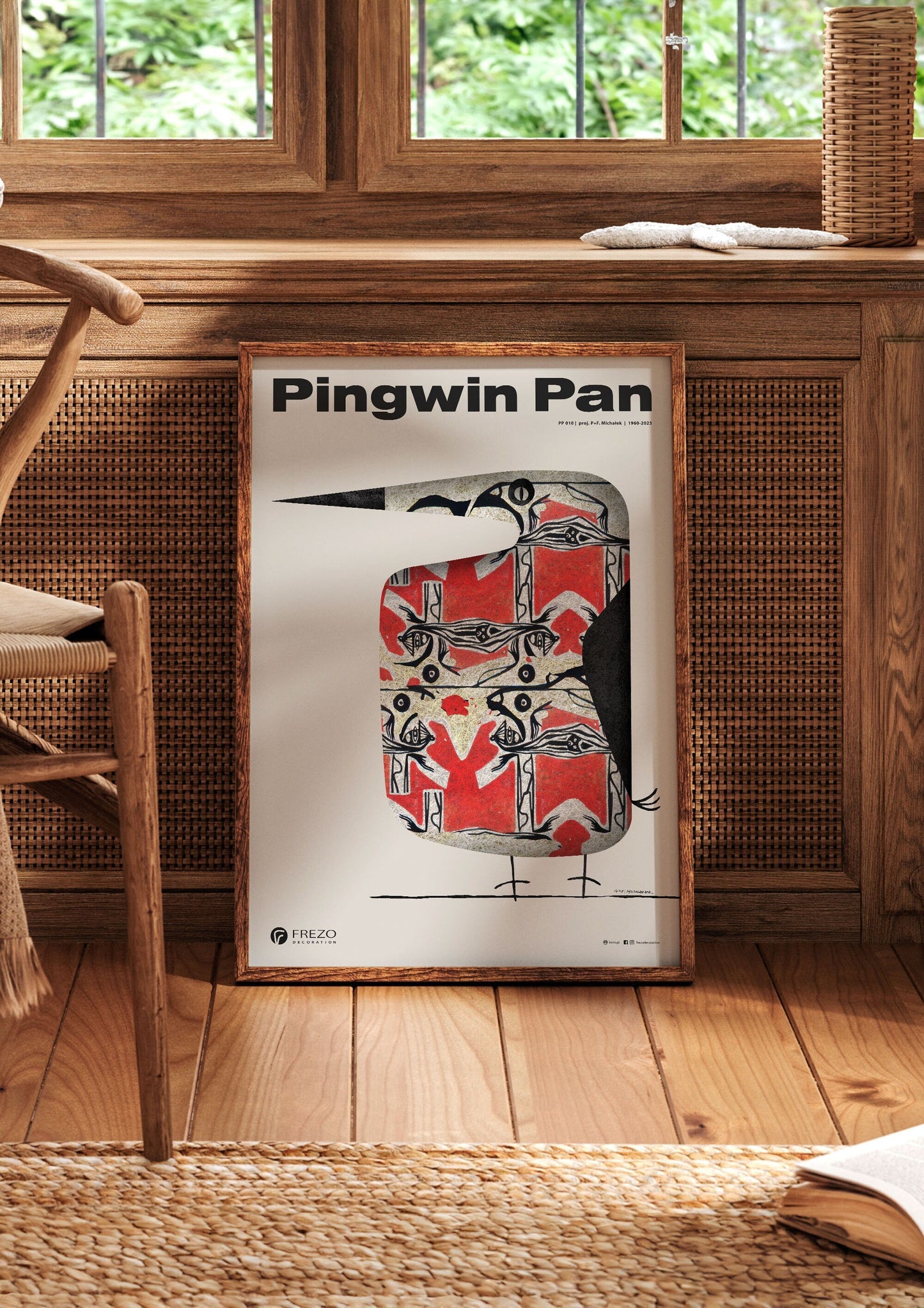 Penguin Pan no. 010 | Art Poster by FREZO
