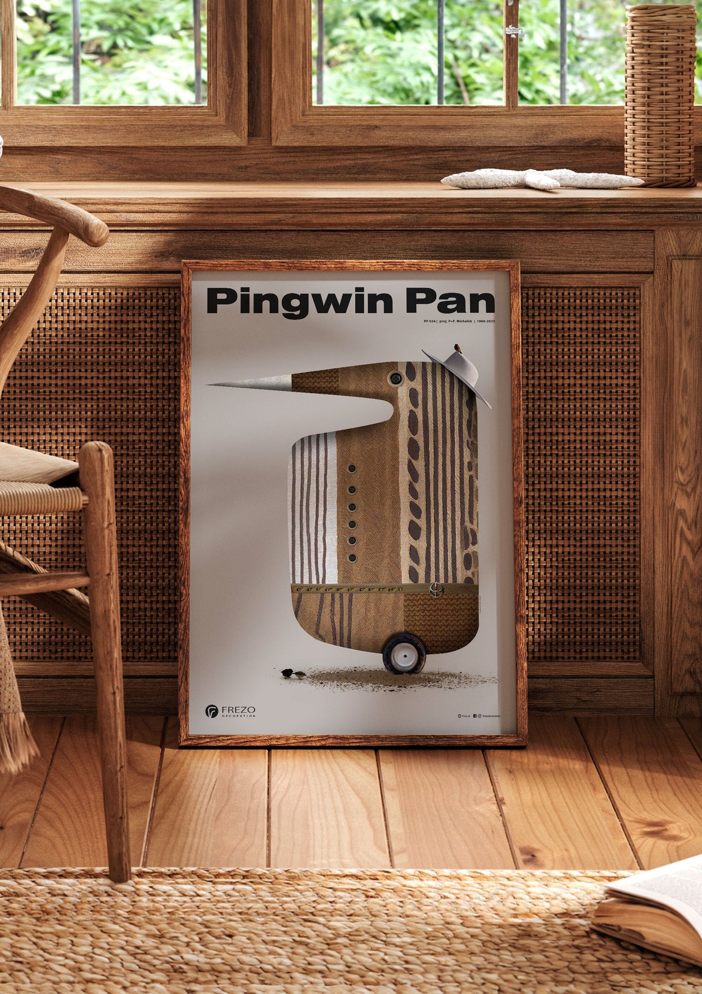 Penguin Pan no. 024 | Art Poster by FREZO