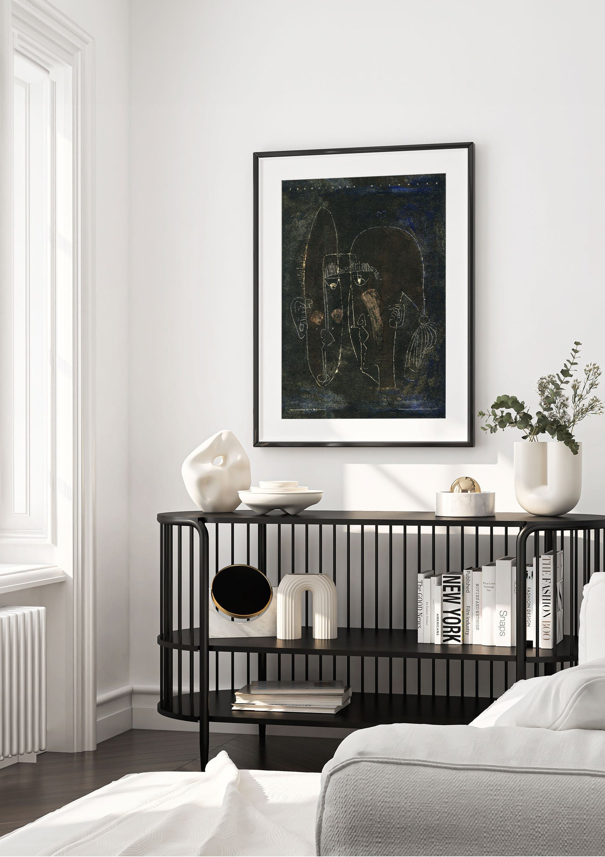 Un homme et une femme | Art Poster by FREZO