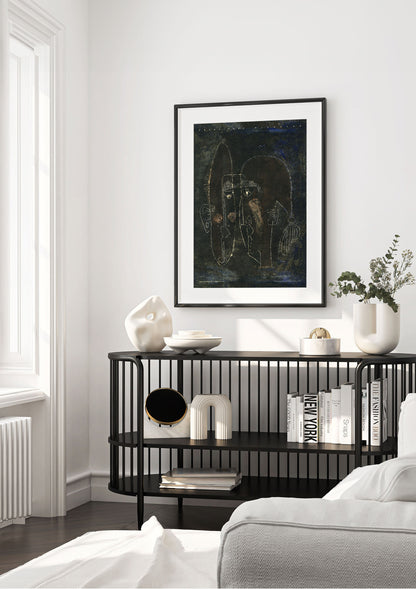 Un homme et une femme | Art Poster by FREZO