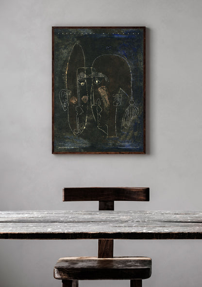 Un homme et une femme | Art Poster by FREZO