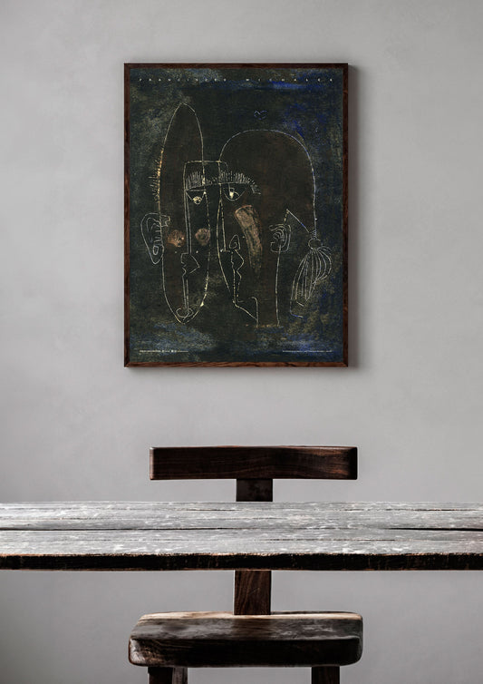 Un homme et une femme | Art Poster by FREZO