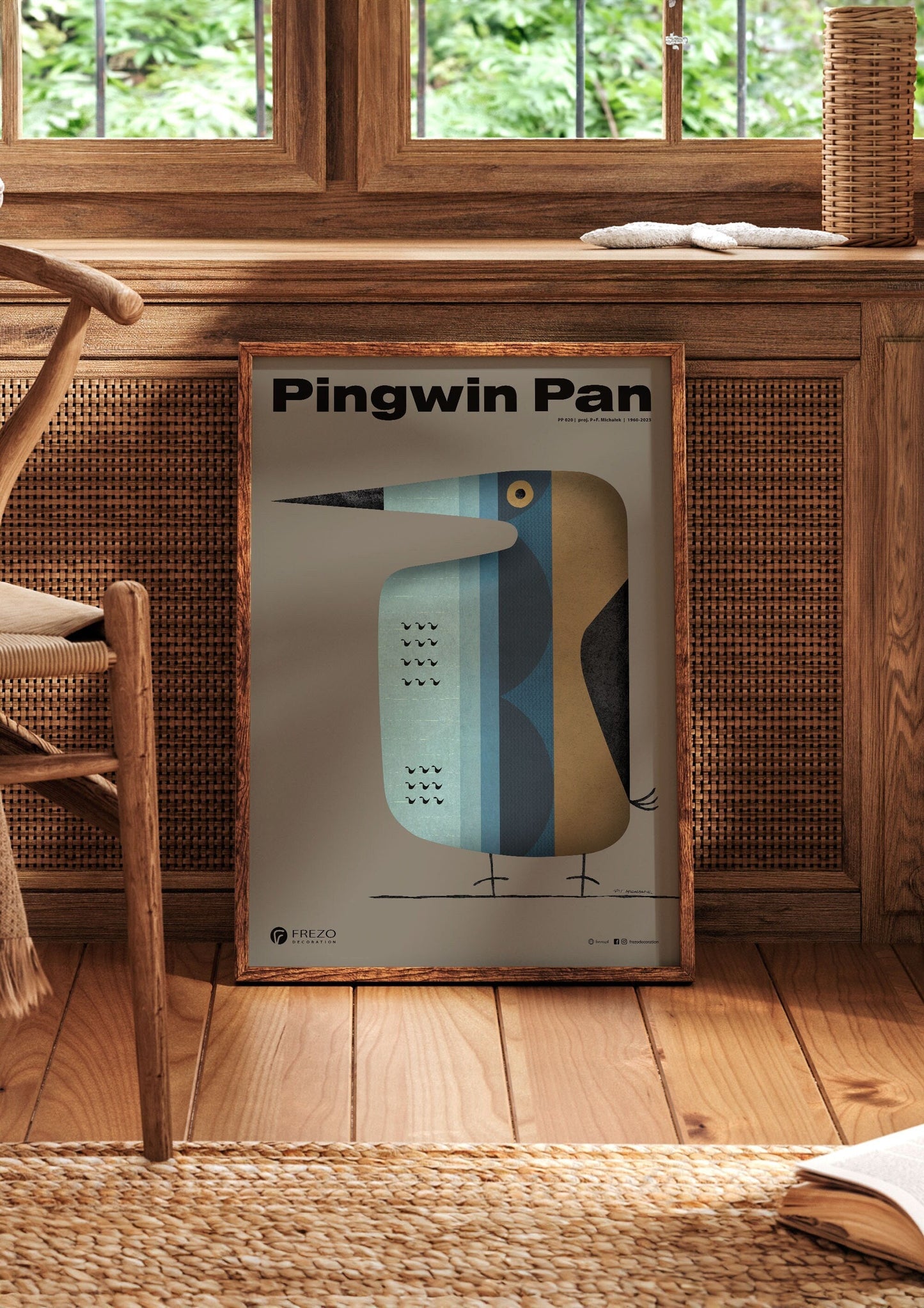 Penguin Pan no. 020 | Art Poster by FREZO
