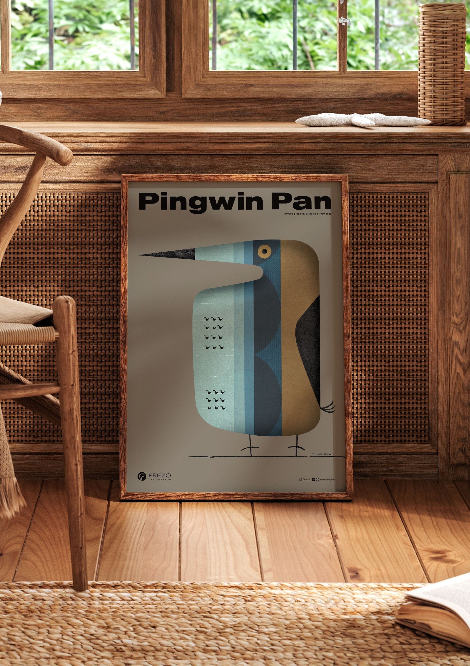 Penguin Pan no. 020 | Art Poster by FREZO