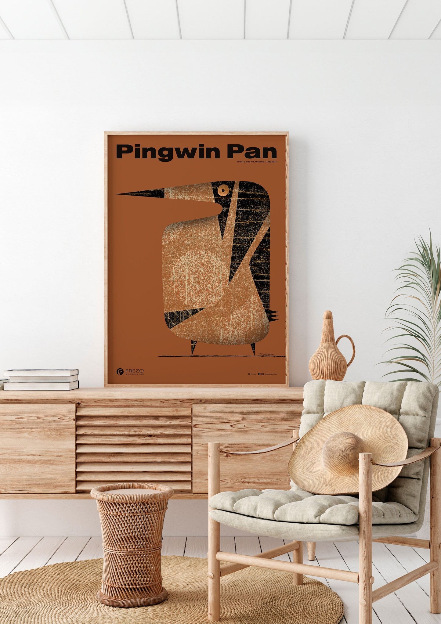 Penguin Pan no. 014 | Art Poster by FREZO