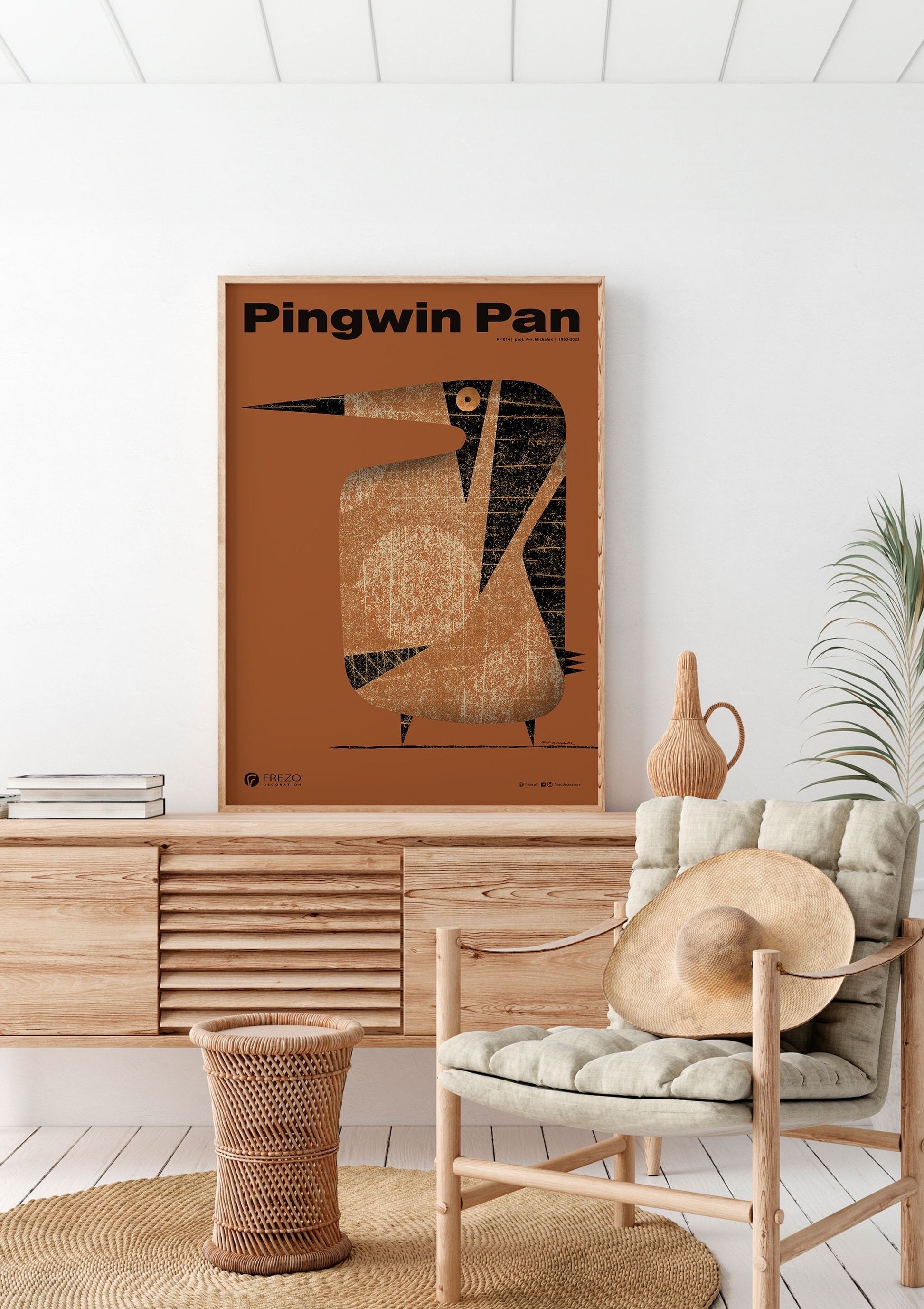 Penguin Pan no. 014 | Art Poster by FREZO