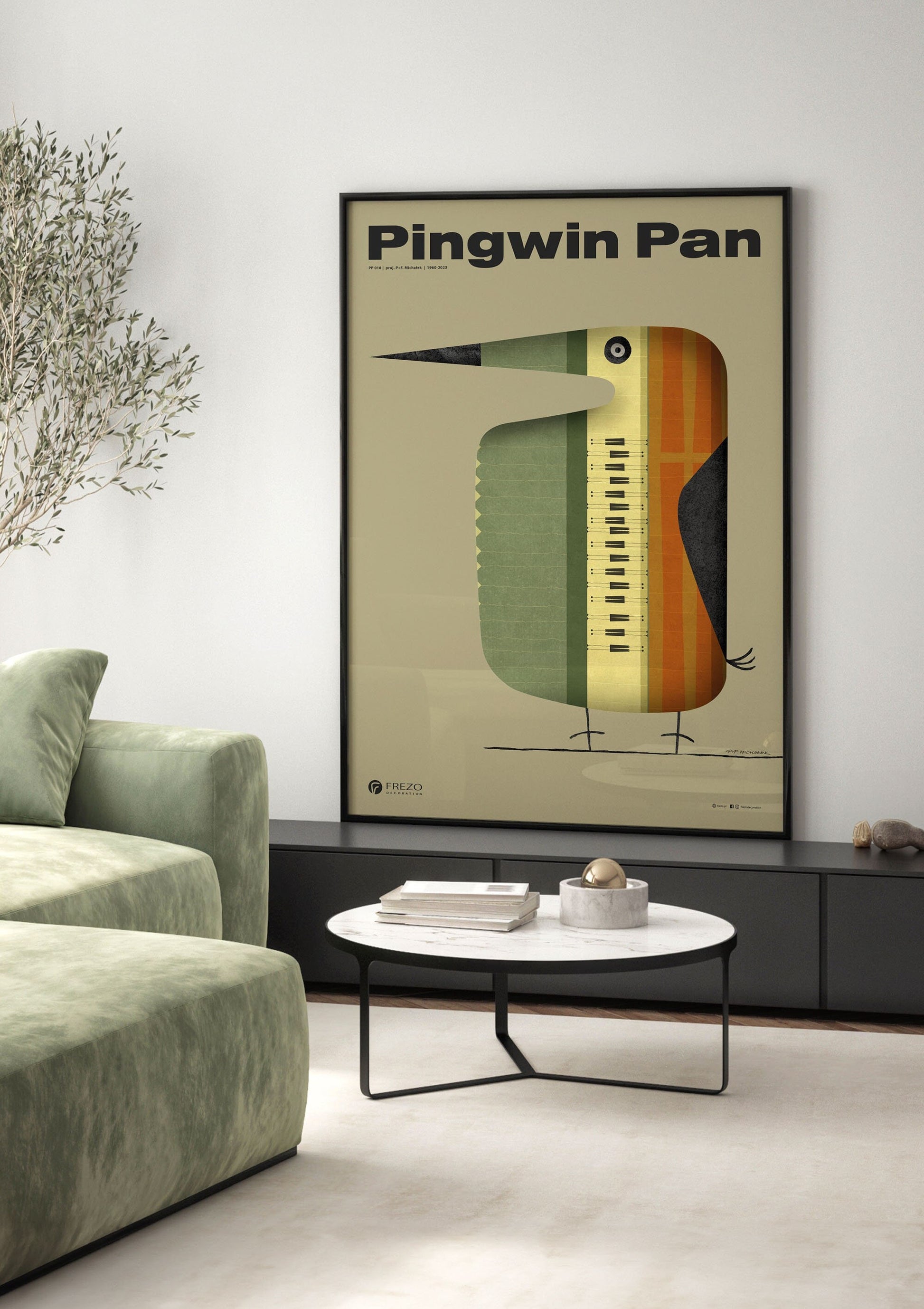 Penguin Pan no. 018 | Art Poster by FREZO