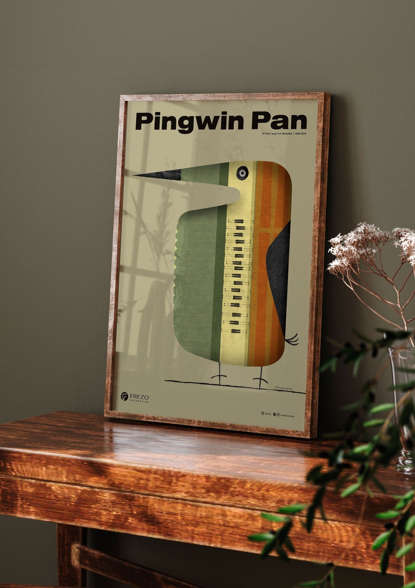 Penguin Pan no. 018 | Art Poster by FREZO