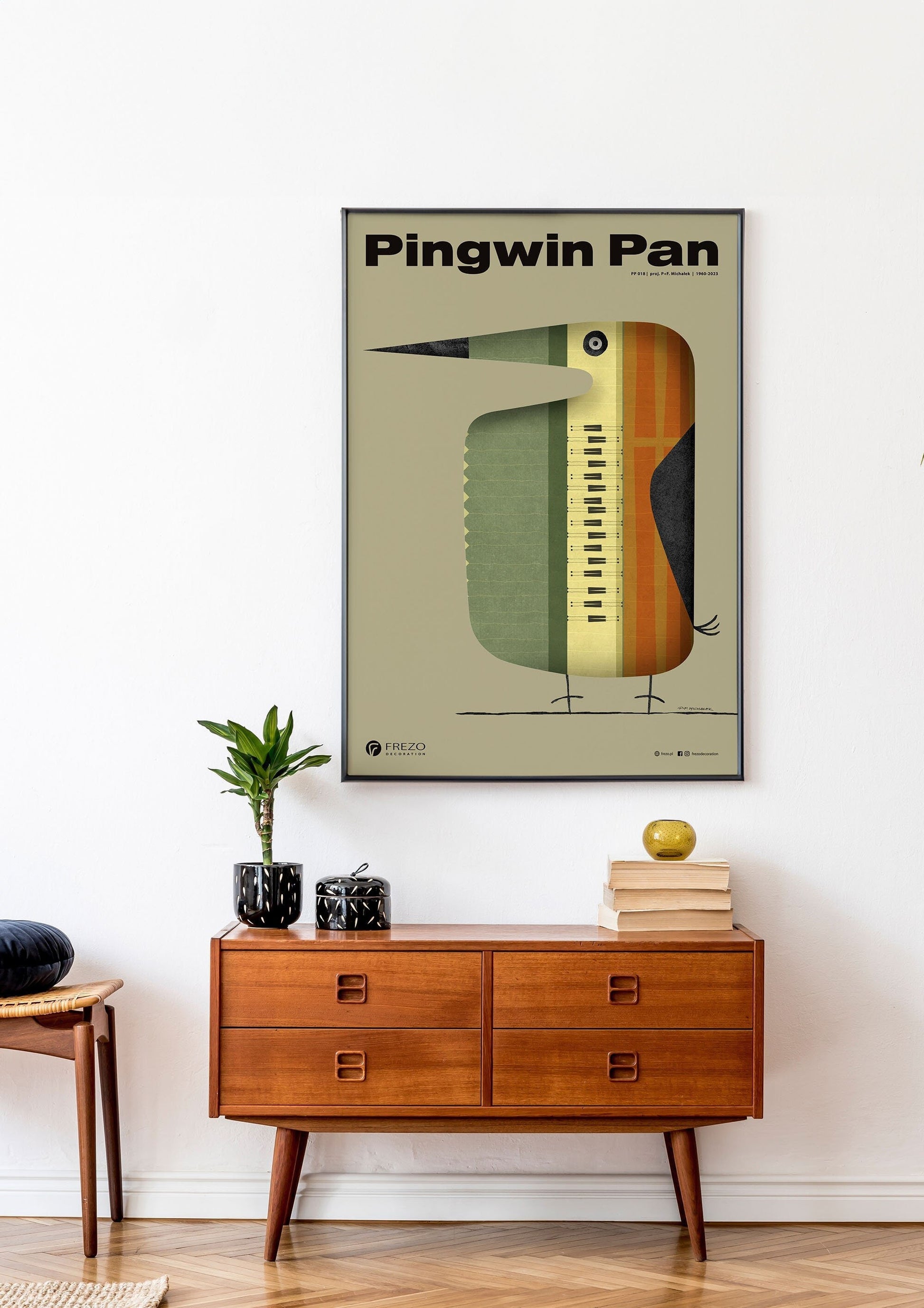 Penguin Pan no. 018 | Art Poster by FREZO