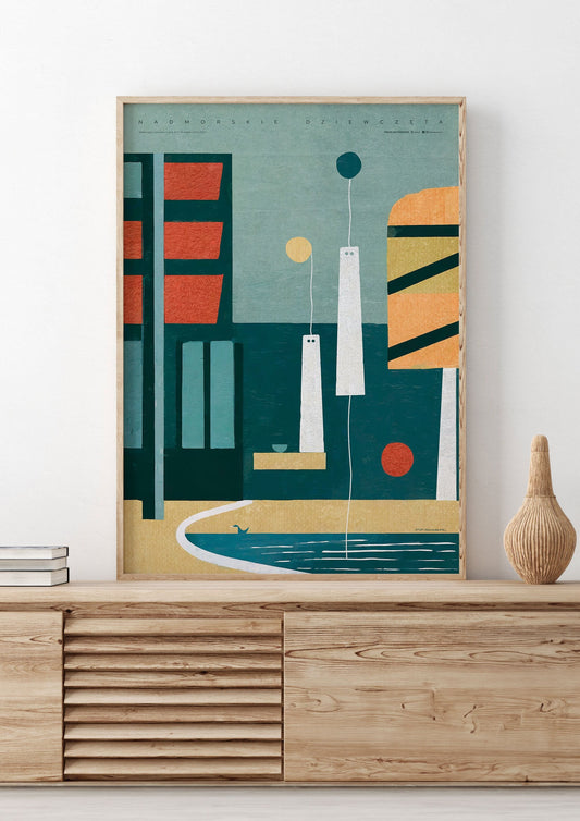 Girls from Ipanema | Art Poster by FREZO