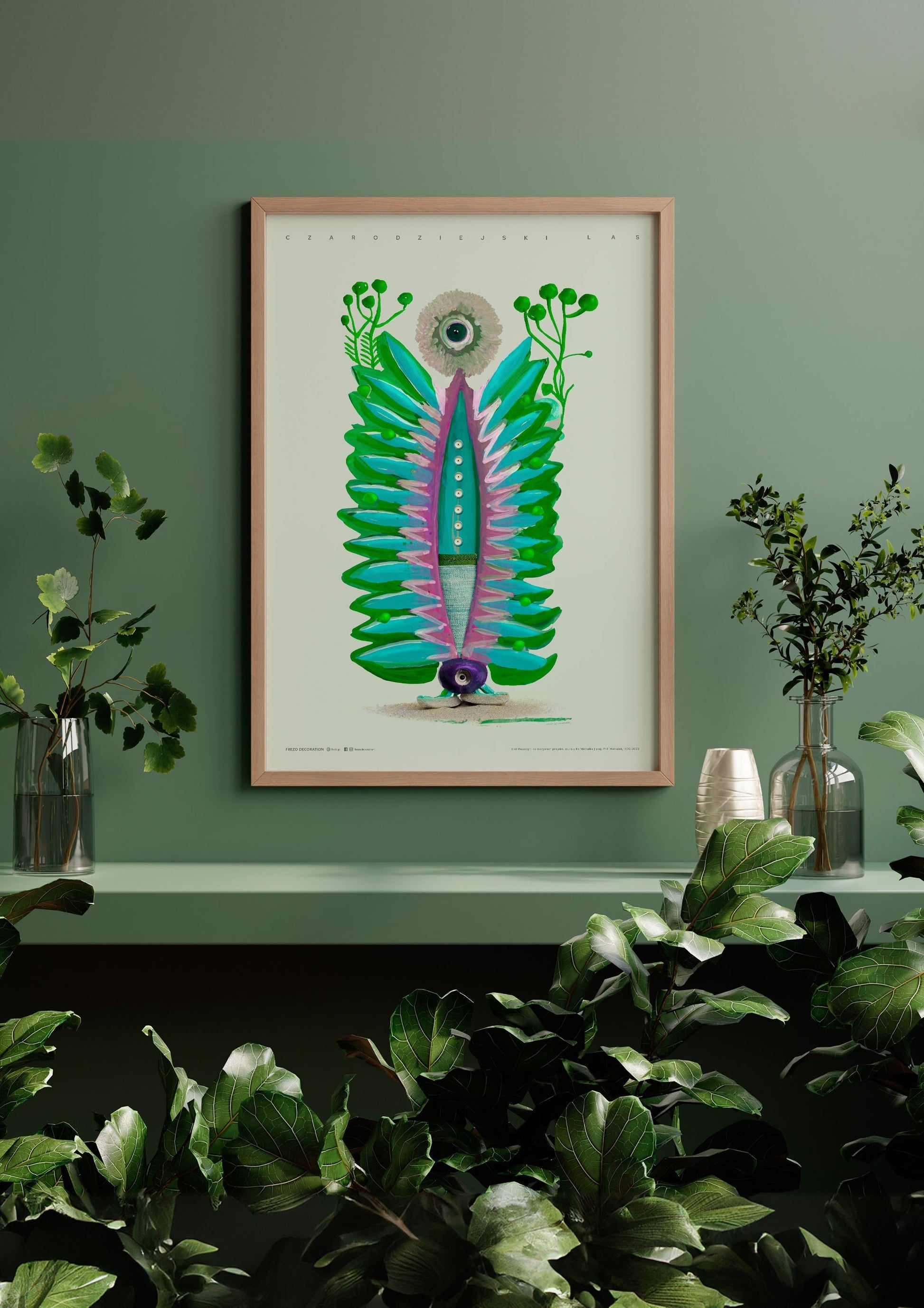 King of the Forest | Art Poster by FREZO