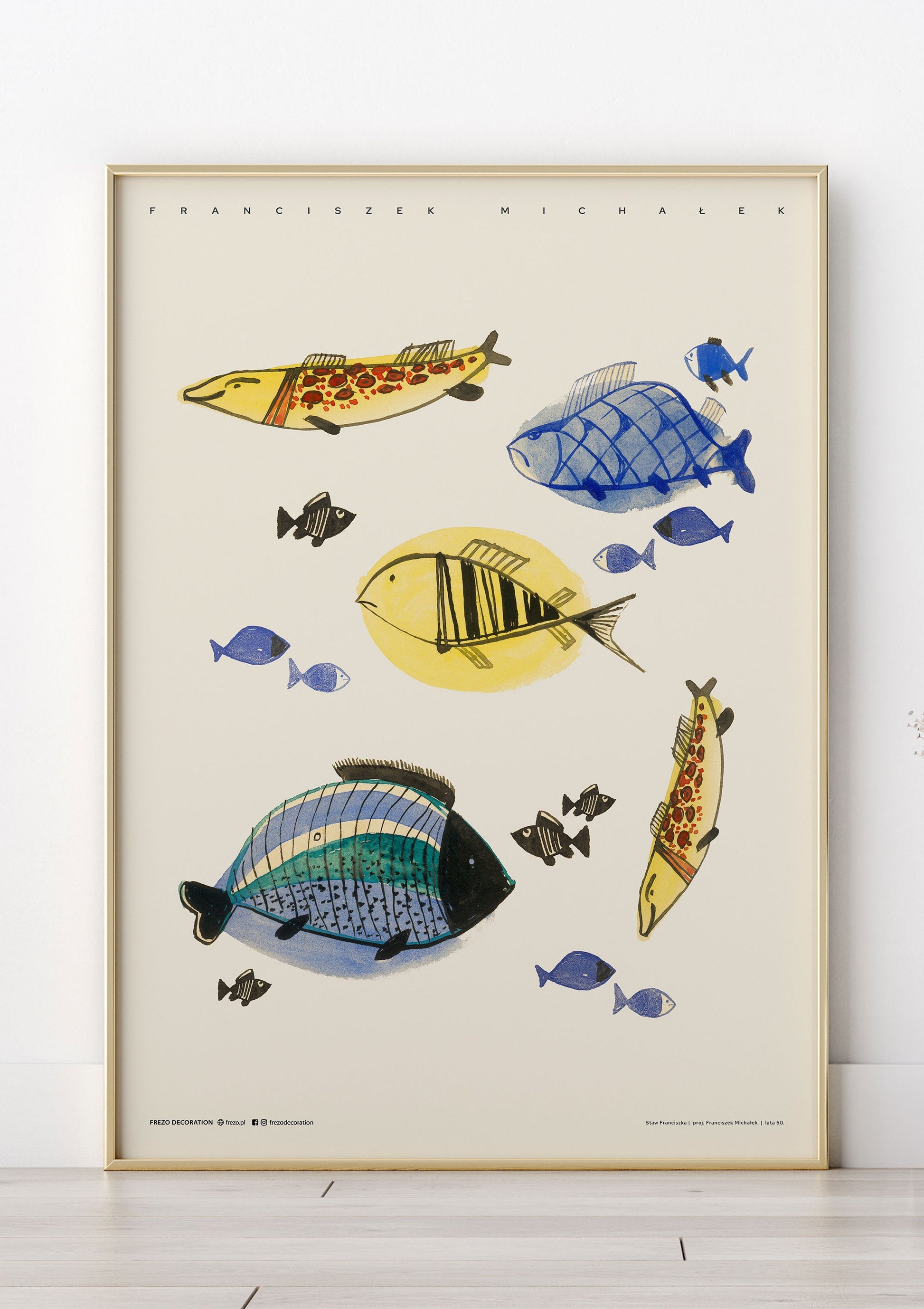 Franciszek's Pond | Art Poster by FREZO