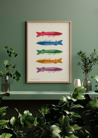 Bydgoszcz Pikes | Art Poster by FREZO