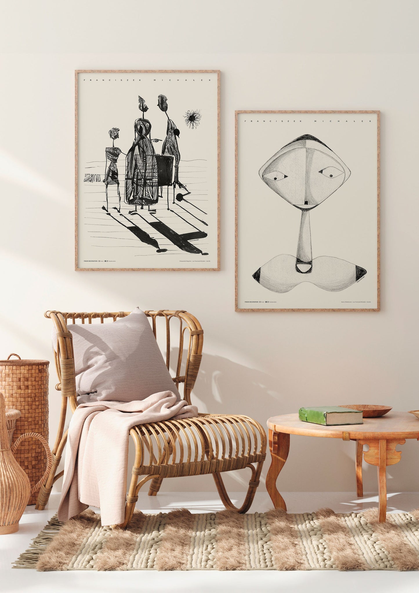 Lady with the Medallion | Art Poster by FREZO