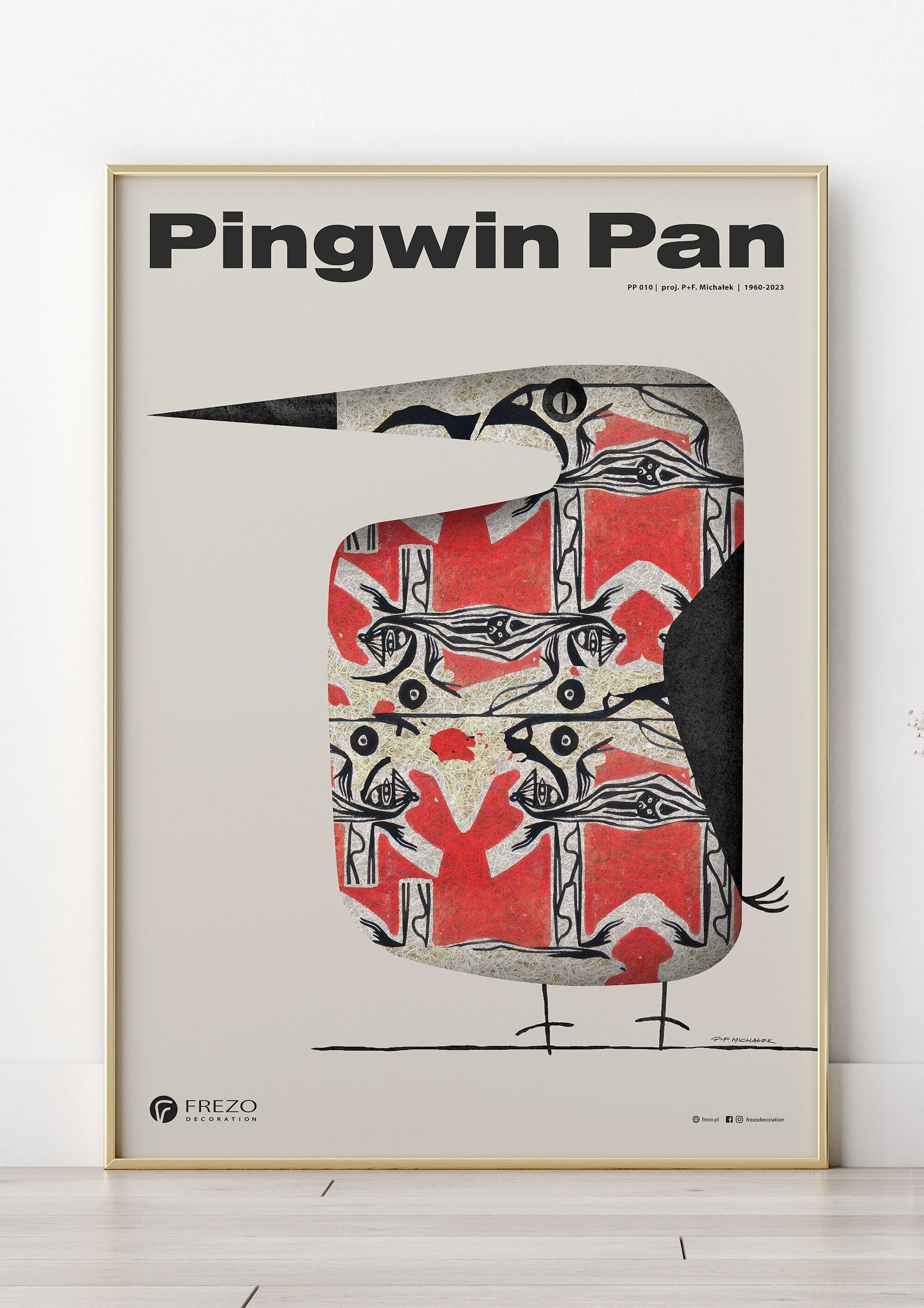 Penguin Pan no. 010 | Art Poster by FREZO