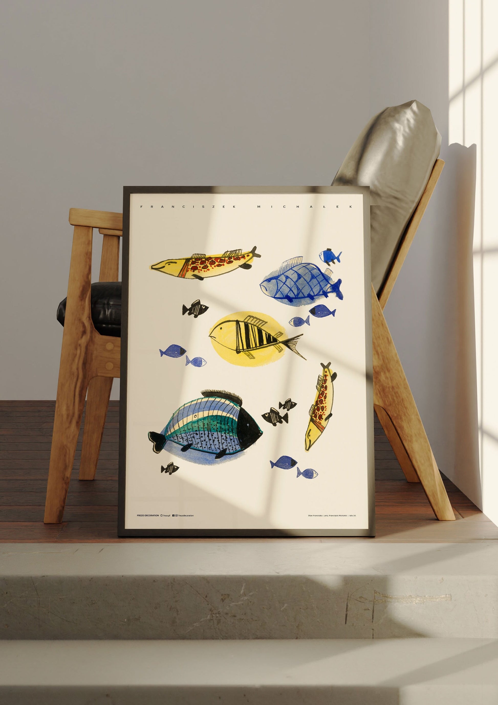 Franciszek's Pond | Art Poster by FREZO