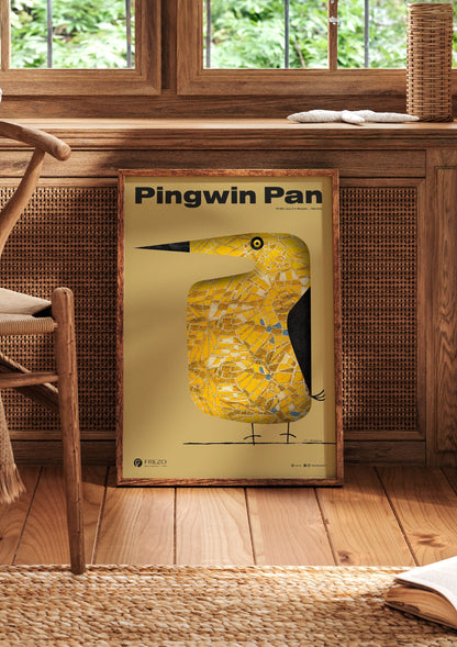 Penguin Pan no. 009 | Art Poster by FREZO